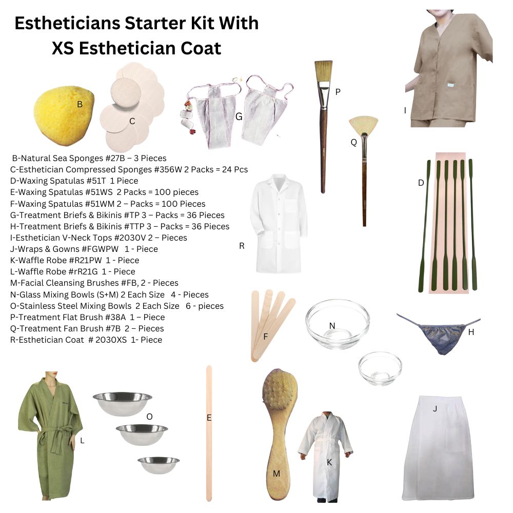 Esthetician starter Kit XLK (322 pcs)