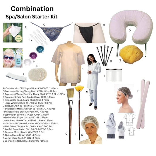 Combination Spa & Salon Starter Kit SSK (363 pcs)