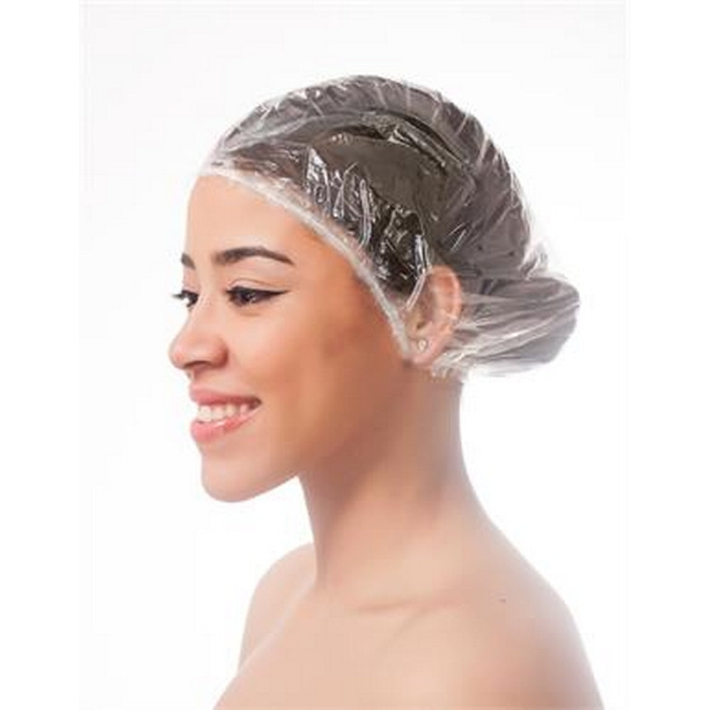 DISPOSABLE CLEAR HAIR COVER